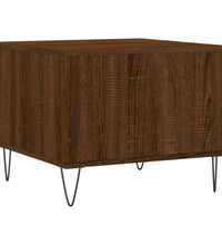 Couchtisch Braun Eichen-Optik 50x50x40 cm Holzwerkstoff
