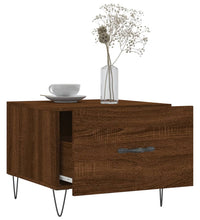 Couchtische 2 Stk. Braun Eichen-Optik 50x50x40 cm Holzwerkstoff