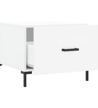 Couchtische 2 Stk. Weiß 50x50x40 cm Holzwerkstoff