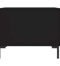 Couchtisch Schwarz 50x50x40 cm Holzwerkstoff