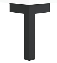 Couchtische 2 Stk. Hochglanz-Weiß 50x50x40 cm Holzwerkstoff