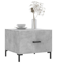 Couchtisch Betongrau 50x50x40 cm Holzwerkstoff