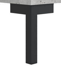 Couchtisch Betongrau 50x50x40 cm Holzwerkstoff