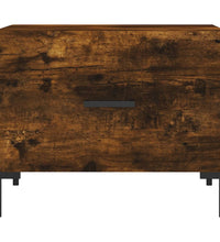 Couchtisch Räuchereiche 50x50x40 cm Holzwerkstoff