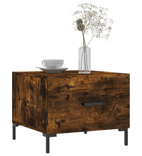 Couchtische 2 Stk. Räuchereiche 50x50x40 cm Holzwerkstoff