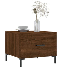 Couchtisch Braun Eichen-Optik 50x50x40 cm Holzwerkstoff