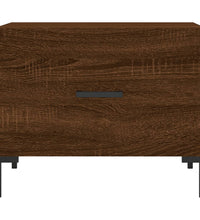 Couchtische 2 Stk. Braun Eichen-Optik 50x50x40 cm Holzwerkstoff