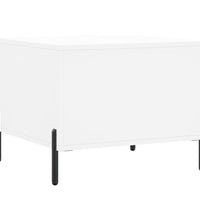 Couchtische 2 Stk. Weiß 50x50x40 cm Holzwerkstoff