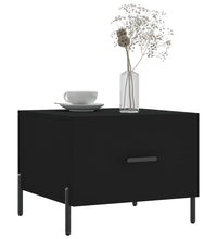 Couchtische 2 Stk. Schwarz 50x50x40 cm Holzwerkstoff