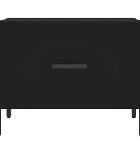 Couchtische 2 Stk. Schwarz 50x50x40 cm Holzwerkstoff