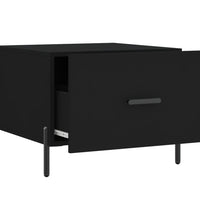 Couchtische 2 Stk. Schwarz 50x50x40 cm Holzwerkstoff