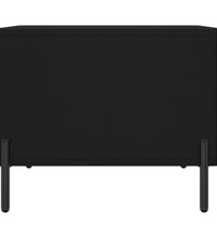 Couchtische 2 Stk. Schwarz 50x50x40 cm Holzwerkstoff