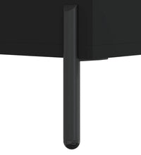 Couchtische 2 Stk. Schwarz 50x50x40 cm Holzwerkstoff