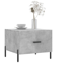 Couchtische 2 Stk. Betongrau 50x50x40 cm Holzwerkstoff