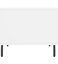 Couchtisch Weiß 50x50x40 cm Holzwerkstoff