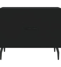 Couchtisch Schwarz 50x50x40 cm Holzwerkstoff