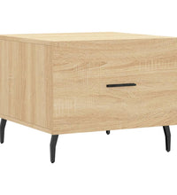 Couchtisch Sonoma-Eiche 50x50x40 cm Holzwerkstoff