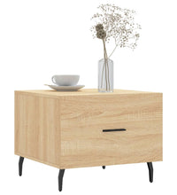 Couchtisch Sonoma-Eiche 50x50x40 cm Holzwerkstoff