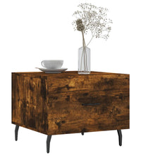 Couchtisch Räuchereiche 50x50x40 cm Holzwerkstoff