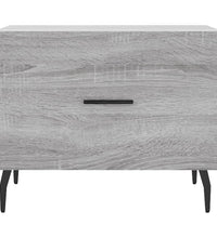 Couchtisch Grau Sonoma 50x50x40 cm Holzwerkstoff