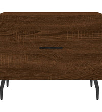 Couchtisch Braun Eichen-Optik 50x50x40 cm Holzwerkstoff