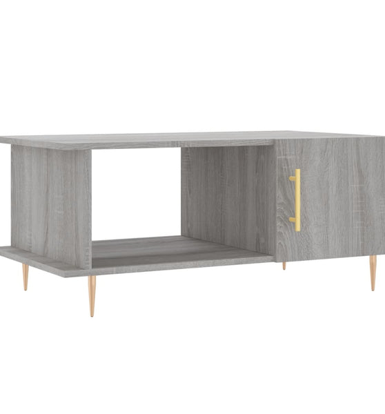 Couchtisch Grau Sonoma 90x50x40 cm Holzwerkstoff
