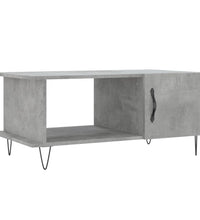 Couchtisch Betongrau 90x50x40 cm Holzwerkstoff