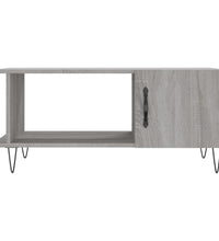 Couchtisch Grau Sonoma 90x50x40 cm Holzwerkstoff