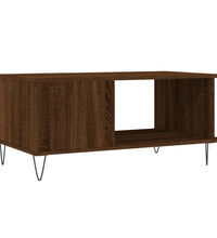 Couchtisch Braun Eichen-Optik 90x50x40 cm Holzwerkstoff