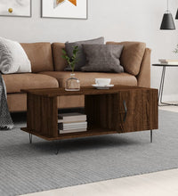 Couchtisch Braun Eichen-Optik 90x50x40 cm Holzwerkstoff