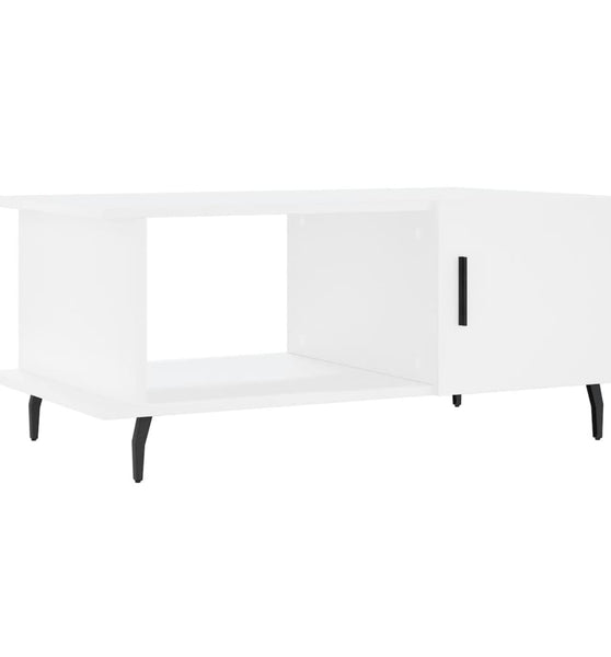 Couchtisch Weiß 90x50x40 cm Holzwerkstoff