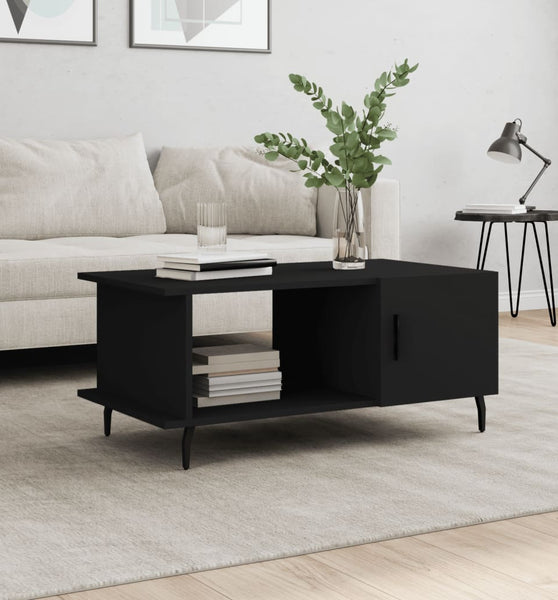 Couchtisch Schwarz 90x50x40 cm Holzwerkstoff