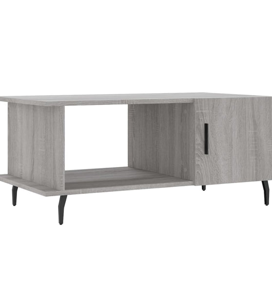 Couchtisch Grau Sonoma 90x50x40 cm Holzwerkstoff