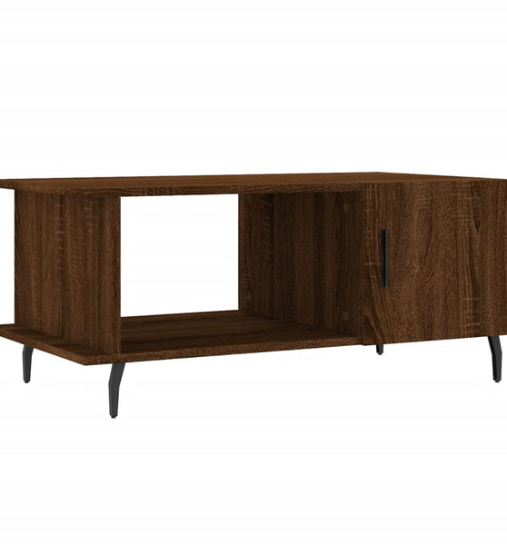 Couchtisch Braun Eichen-Optik 90x50x40 cm Holzwerkstoff
