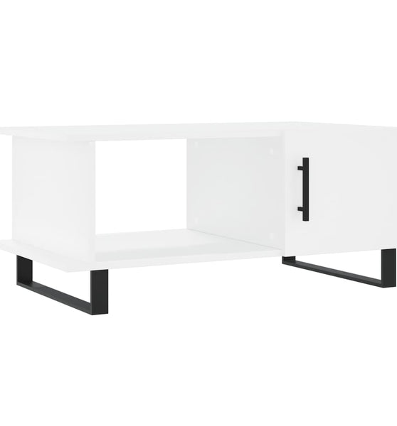 Couchtisch Weiß 90x50x40 cm Holzwerkstoff