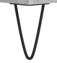 Schuhschrank Betongrau 30x35x105 cm Holzwerkstoff