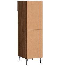 Schuhschrank Braun Eichen-Optik 30x35x105 cm Holzwerkstoff