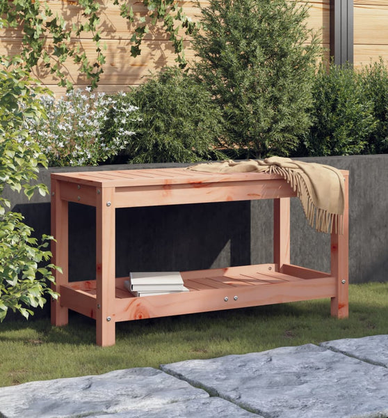 Gartenbank 82,5x35x45 cm Massivholz Douglasie