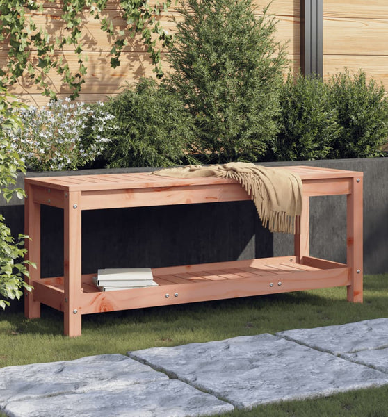 Gartenbank 108x35x45 cm Massivholz Douglasie