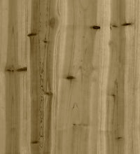 Pflanzkübel Latten-Design 30x30x30 cm Kiefernholz Imprägniert