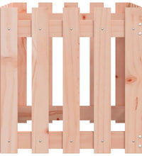 Pflanzkübel Lattenzaun-Design 50x50x50 cm Massivholz Douglasie