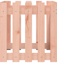 Pflanzkübel Lattenzaun-Design 50x50x50 cm Massivholz Douglasie