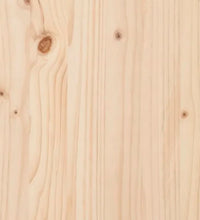 Hochbeet Lattenzaun-Design 100x50x50 cm Massivholz Kiefer