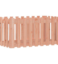 Hochbeet Lattenzaun-Design 100x50x50 cm Massivholz Douglasie