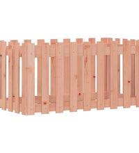 Hochbeet Lattenzaun-Design 100x50x50 cm Massivholz Douglasie