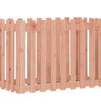 Hochbeet Lattenzaun-Design 100x50x70 cm Massivholz Douglasie
