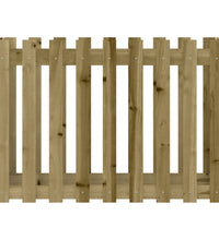 Hochbeet Lattenzaun-Design 100x50x70 cm Kiefernholz Imprägniert