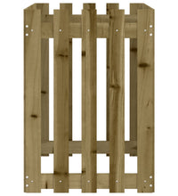 Hochbeet Lattenzaun-Design 100x50x70 cm Kiefernholz Imprägniert