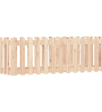 Hochbeet Lattenzaun-Design 150x50x50 cm Massivholz Kiefer