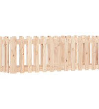 Hochbeet Lattenzaun-Design 150x50x50 cm Massivholz Kiefer